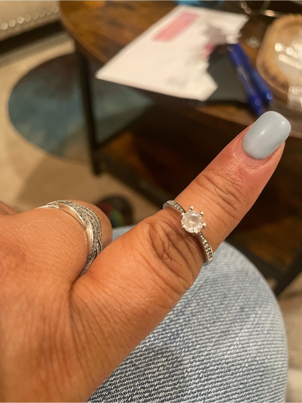 Silver ring